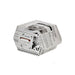 Scatola per hamburger in cartone bianco con decoro Giornale - 7,5 cm x 7,5 cm x 5 cm - 500 unità