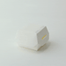 Mini scatola per hamburger in cartone bianco - 7 cm x 7 cm x 5 cm - 500 unità