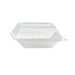 Coperchio in PET trasparente - 13,2 cm x 13,2 cm x 3,1 cm - Compatibile con 210ECOD1314 - 100 unità