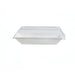 Coperchio in PET trasparente - 18 cm x 13,3 cm x 3 cm - Compatibile con 210ECOD1712, 210ECOD1712F - 100 unità