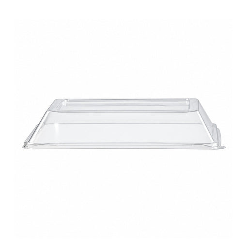 Coperchio in PET trasparente - 18 cm x 13,3 cm x 3 cm - Compatibile con 210ECOD1712, 210ECOD1712F - 100 unità