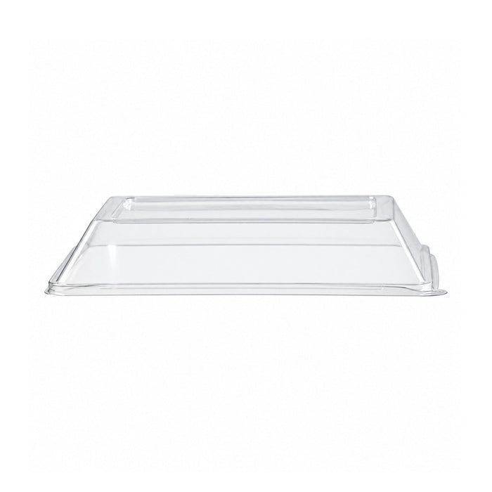 Coperchio in PET trasparente - 18 cm x 13,3 cm x 3 cm - Compatibile con 210ECOD1712, 210ECOD1712F - 100 unità