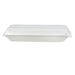 Coperchio in PET trasparente - 26,2 cm x 13,2 cm x 3,3 cm - Compatibile con 210ECOD2614, 210ECOD2614F - 100 unità