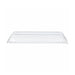 Coperchio in PET trasparente - 26,2 cm x 13,2 cm x 3,3 cm - Compatibile con 210ECOD2614, 210ECOD2614F - 100 unità