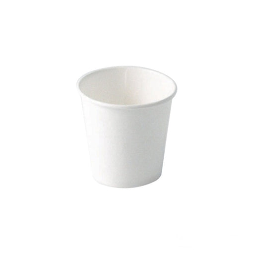 Bicchiere in cartone bianco "AirCup" - 120 ml - Ø 6,2 cm - H 6,2 cm - 1000 unità