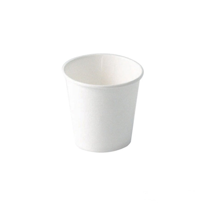 Bicchiere in cartone bianco "AirCup" - 120 ml - Ø 6,2 cm - H 6,2 cm - 1000 unità