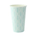 Bicchiere in cartone con decoro "Leaf" - 470 ml - Ø 9 cm - H 13,7 cm - 1000 unità