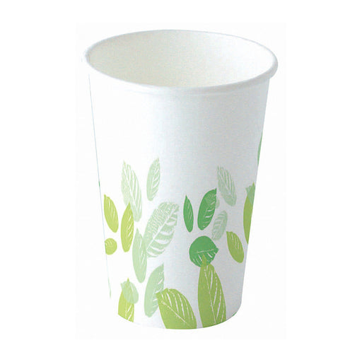 Bicchiere in cartone con PLA "Nature Cup" - 450 ml - Ø 9 cm - H 11 cm - 1000 unità