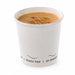 Bicchiere in cartone bianco senza plastica "Eden" - 90 ml - Ø 6,2 cm - H 6 cm - 1000 unità