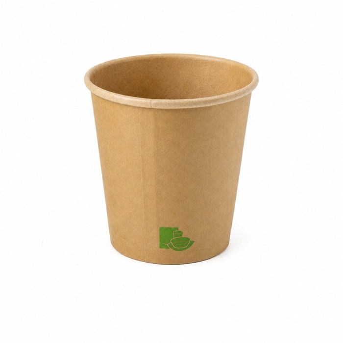 Bicchiere in cartone kraft "Zen" - 72 ml - Ø 5,4 cm - H 5,7 cm - 1000 unità