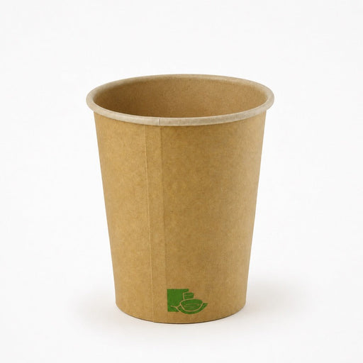 Bicchiere in cartone kraft "Zen" - 90 ml - Ø 6,2 cm - H 6 cm - 1000 unità