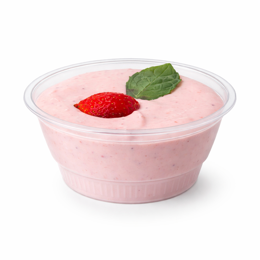 Coppetta da dessert in plastica PET - 150 ml - Ø 9,2 cm - H 4,2 cm - 1000 unità