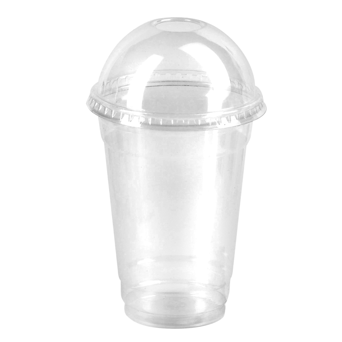 Coppetta da dessert in plastica PET - 300 ml - Ø 8,4 cm - H 10,5 cm - 1000 unità