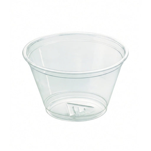 Coppetta da dessert in plastica PET - 210 ml - Ø 9,2 cm - H 5,5 cm - 1000 unità