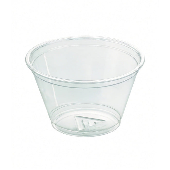 Coppetta da dessert in plastica PET - 210 ml - Ø 9,2 cm - H 5,5 cm - 1000 unità