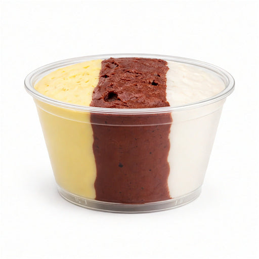 Coppetta da dessert in plastica PET - 210 ml - Ø 9,2 cm - H 5,5 cm - 1000 unità