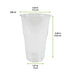 Coppetta da dessert in plastica PET - 360 ml - Ø 9,2 cm - H 13,8 cm - 1000 unità - dimensions