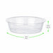 Inserto in PET trasparente per coppetta da dessert - Ø 9 cm - H 2,2 cm - 1000 unità - dimensions