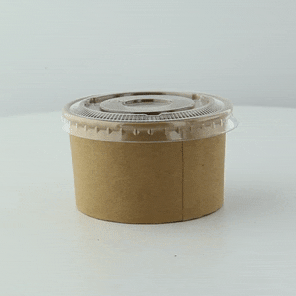 Coperchio piatto in PET trasparente - Ø 7,2 cm - Compatibile con 210POC152N - 1000 unità