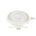 Coperchio piatto in PET trasparente - Ø 7,2 cm - Compatibile con 210POC152N - 1000 unità - dimensions