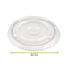 Coperchio piatto in PET trasparente - Ø 7,8 cm - Compatibile con 209MB200, 210GKFIRST6, 210GKFIRST8 - 1000 unità - dimensions