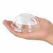 Coperchio a cupola in PET trasparente con foro - Ø 9 cm - H 4 cm - 1000 unità