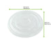 Coperchio piatto in PET trasparente - Ø 9 cm - 1000 unità - dimensions