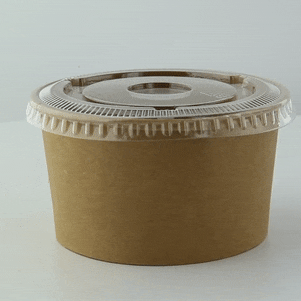 Coperchio piatto in PET trasparente - Ø 9,5 cm - Compatibile con 210GKSM9, 210GKSMOO, 210POC270N - 1000 unità