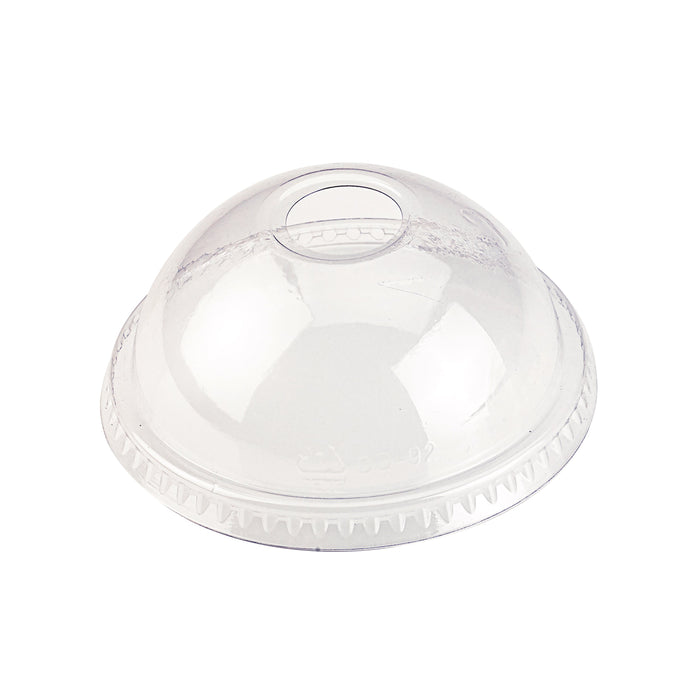 Coperchio a cupola in PET trasparente - Ø 9,8 cm - H 4,5 cm - 1000 unità
