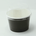 Coperchio a cupola in PET trasparente con foro - Ø 9,5 cm - H 4 cm - Compatibile con 210GKSM16, 210GKSM9, 210GKSMOO, 210POB270, 210POC270N - 1000 unità