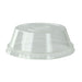 Coperchio a cupola in PET trasparente con foro - Ø 9,5 cm - H 4 cm - Compatibile con 210GKSM16, 210GKSM9, 210GKSMOO, 210POB270, 210POC270N - 1000 unità
