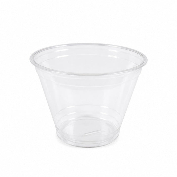 Coppetta da dessert in plastica PET - 270 ml - Ø 9,2 cm - H 7,4 cm - 1000 unità