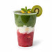 Coppetta da dessert in plastica PET "Finesse" - 350 ml - Ø 7,7 cm - H 12,17 cm - 1250 unità - dimensions