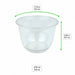 Coppetta da dessert in plastica PET - 270 ml - Ø 9,5 cm - H 6,5 cm - 1000 unità - dimensions