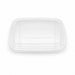 Coperchio in PET trasparente - 18,1 cm x 16,7 cm x 0,9 cm - Compatibile con 210GNP1645 - 400 unità