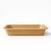 Vaschetta termosigillabile gastronorm 1/2 in cartone marrone con film PP - 3160 ml - 32,5 cm x 26,5 cm x 4,8 cm - 200 unità