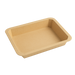 Vaschetta termosigillabile gastronorm 1/2 in cartone marrone con film PP - 3160 ml - 32,5 cm x 26,5 cm x 4,8 cm - 200 unità