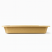 Vaschetta termosigillabile gastronorm 1/3 in cartone marrone con film PP - 1890 ml - 32,5 cm x 17,2 cm x 4,8 cm - 200 unità