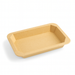 Vaschetta termosigillabile gastronorm 1/3 in cartone marrone con film PP - 1890 ml - 32,5 cm x 17,2 cm x 4,8 cm - 200 unità