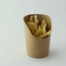 Bicchiere snack in cartone marrone - 230 ml - Ø 8 cm - H 9,8 cm - 1000 unità