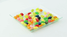 Elemento per vassoio riutilizzabile in plastica verde trasparente "Klarity" - 13 cm x 13 cm - 100 unità
