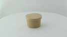 Coperchio piatto in cartone kraft - Ø 7,4 cm - 1000 unità