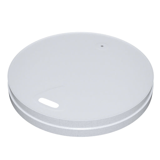 Coperchio piatto in cartone bianco senza plastica - Ø 9 cm - 1000 unità