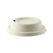 Coperchio a cupola marrone in polpa di cellulosa con beccuccio - Ø 9,5 cm - H 2,3 cm - 1000 unità