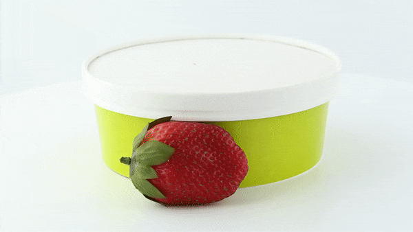 Coperchio in cartone bianco per caldo e freddo - Ø 15 cm - 360 unità