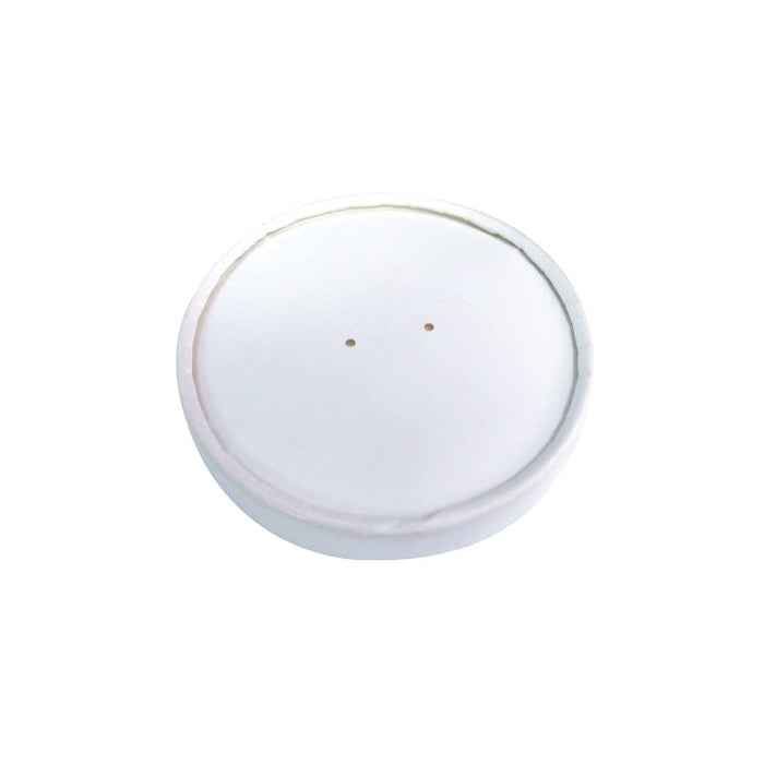 Coperchio in cartone bianco per caldo e freddo - Ø 9 cm - Compatibile con 210GPU12, 210GPU14, 210SOUP8, 210SOUPK13K, 210SOUPK8K - 500 unità