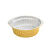 Pentola Opseal in alluminio argento/oro - 3100 ml - Ø 27 cm - H 7,5 cm - 120 unità