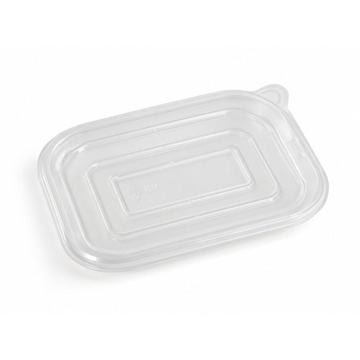 Coperchio Opseal traslucido in PP per contenitore 210LU161 - 16,1 cm x 11 cm - 600 unità