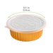 Coperchio Opseal traslucido in PP per contenitore 210LU1801370 - Ø 18 cm - 300 unità - dimensions