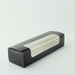 Scatola in cartone nero per 7 macarons con finestra - 21,5 cm x 6,8 cm x 4,8 cm - 250 unità